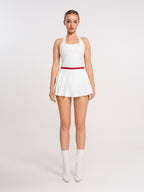 All Day Halter Top White