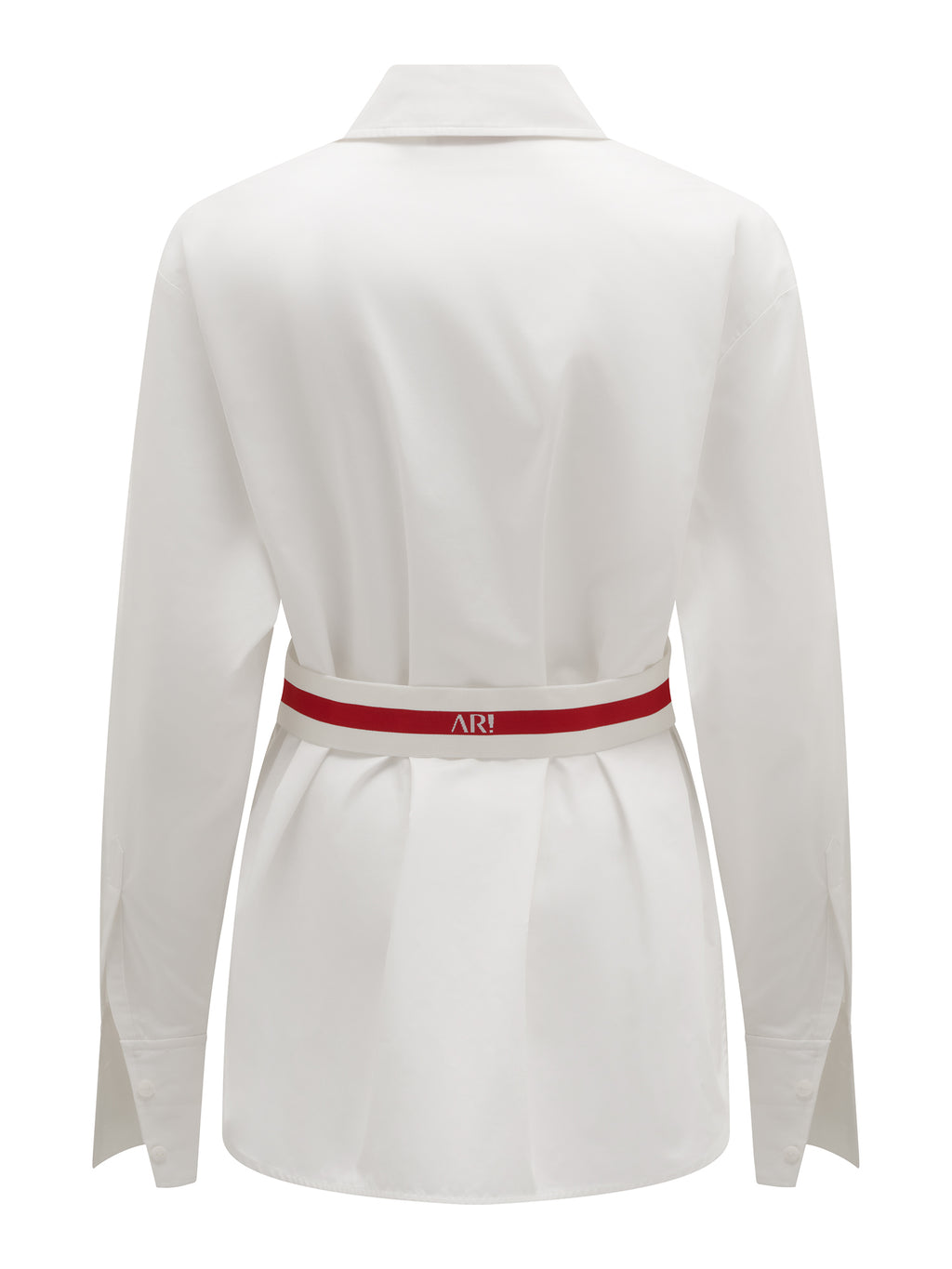 Oversized Shirt with Belt Detail