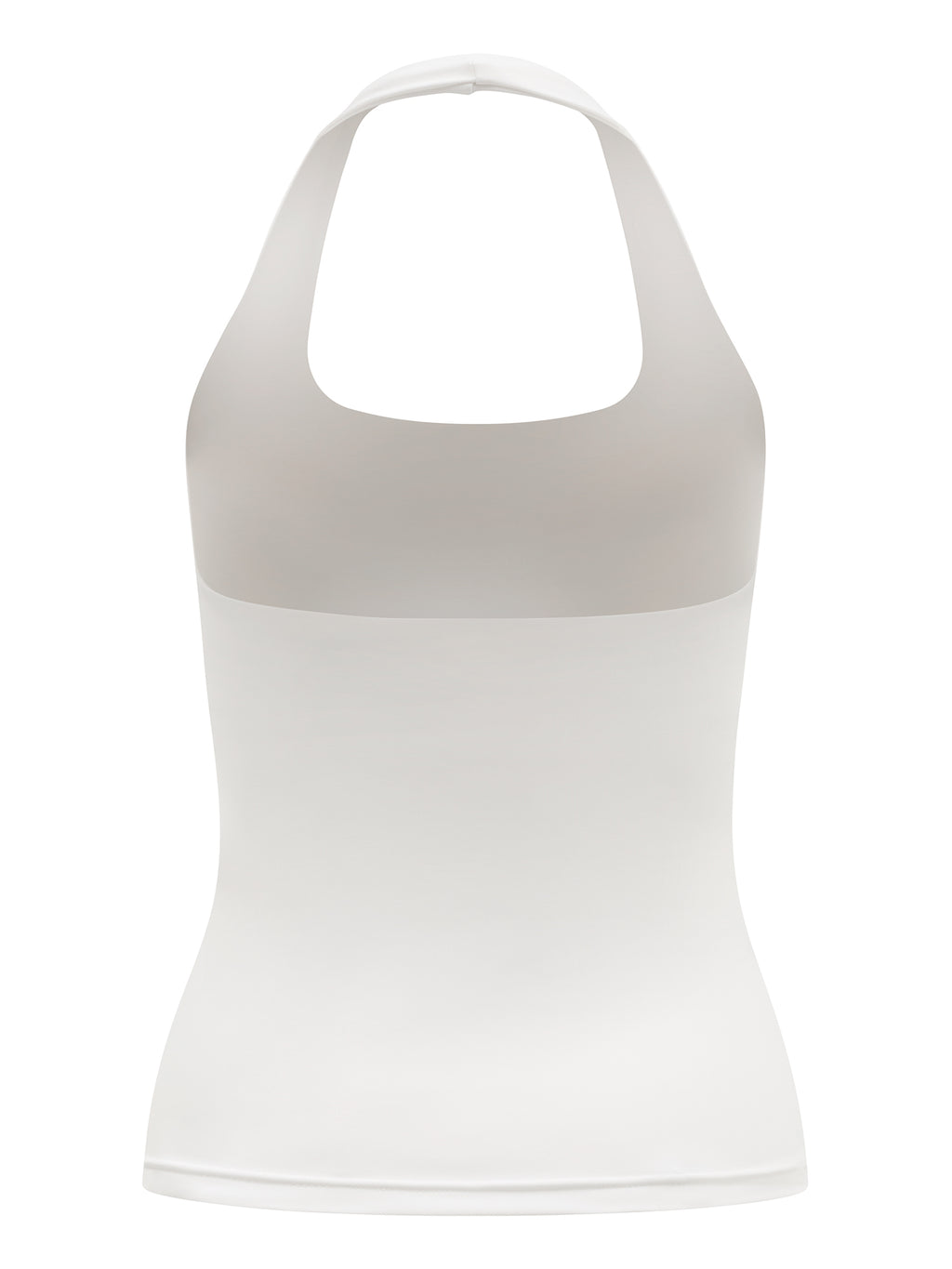 All Day Halter Top White