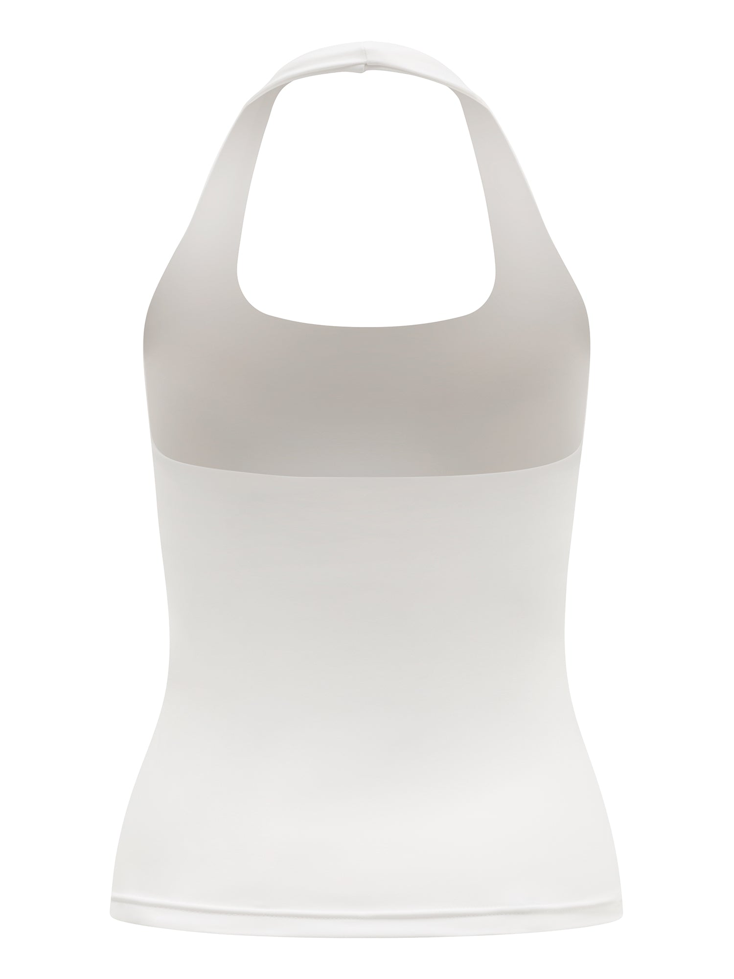 All Day Halter Top White