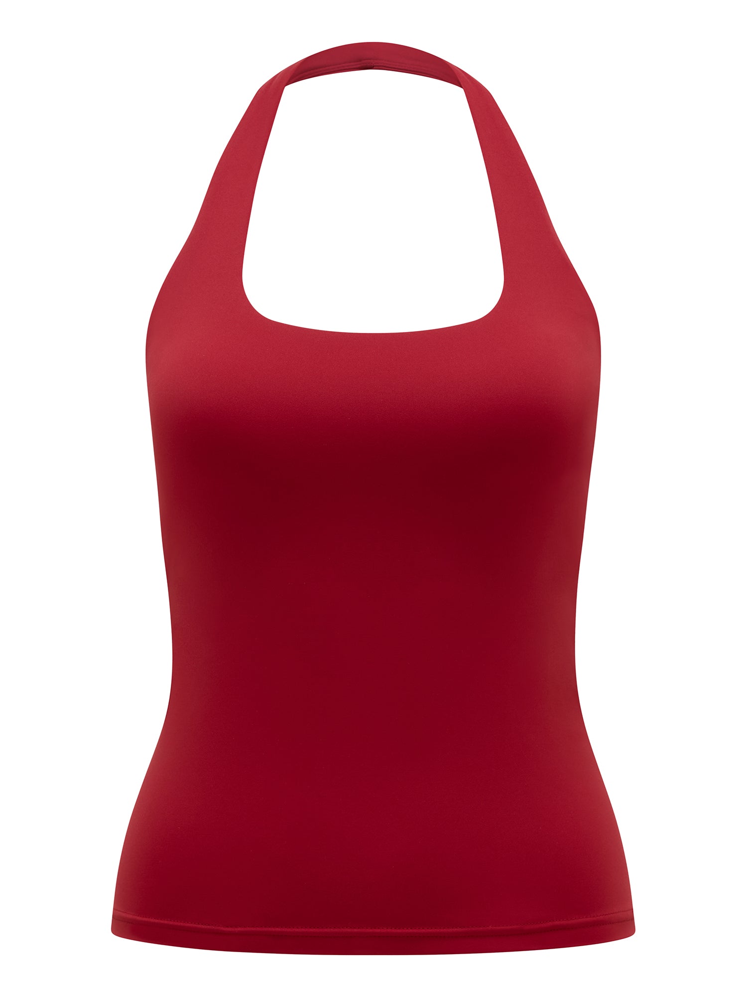 All Day Halter Top Red