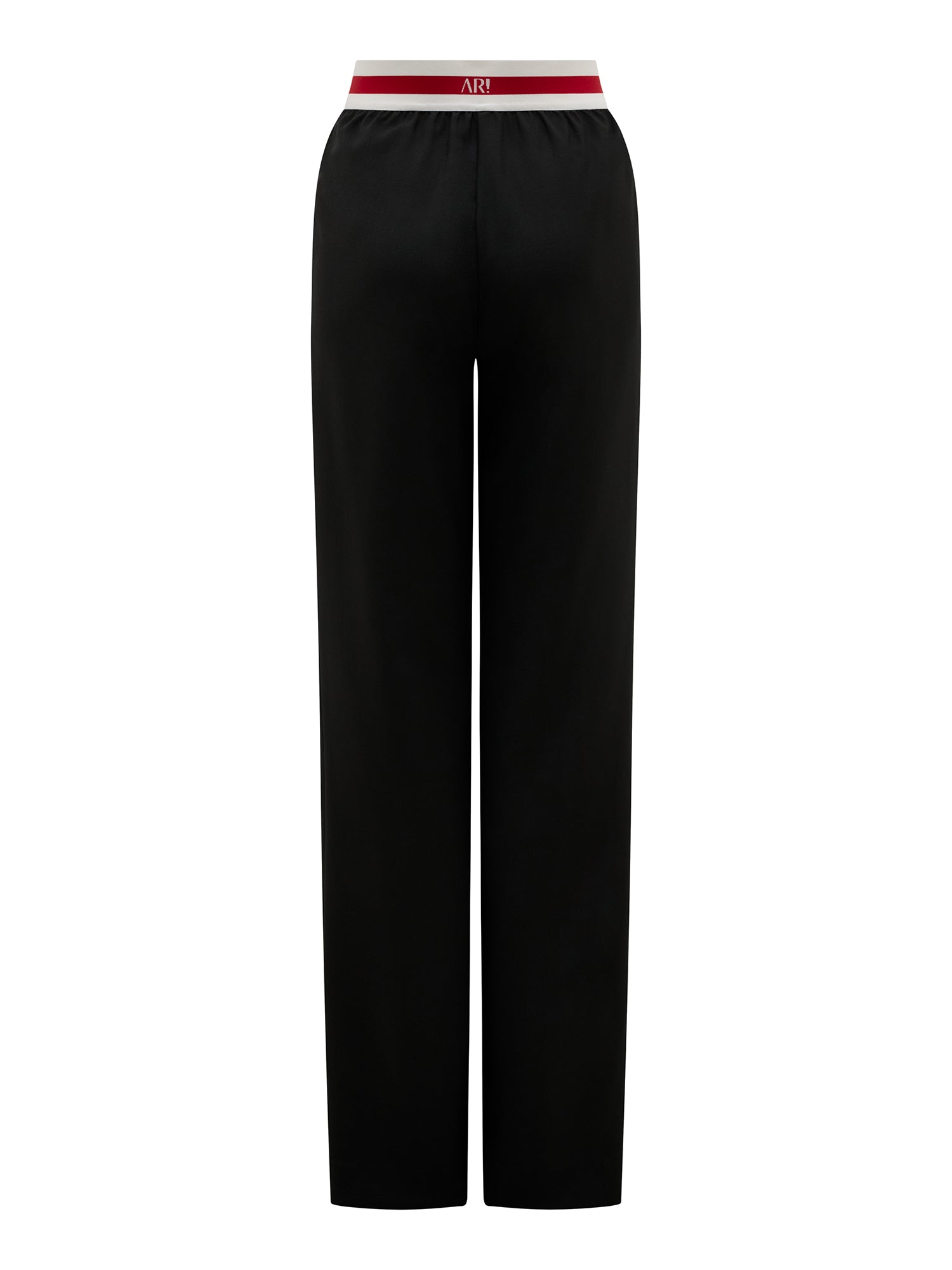 Wool Trouser with Elastic Waist Band